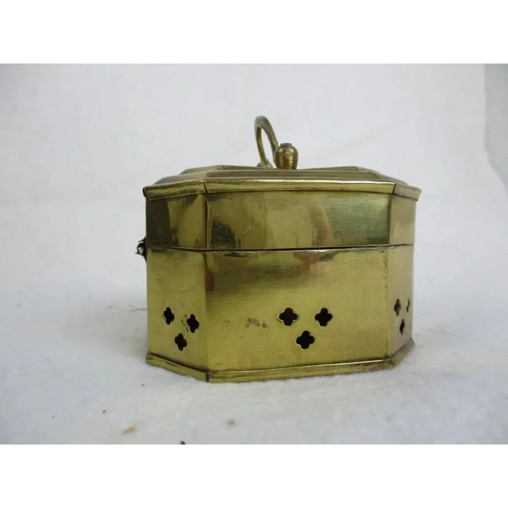 Cricket Box‎ Good Luck Trinkets Jewels Secrets Crickets Brass Keepsake box